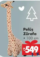 PUFU PELUŞ ZÜRAFA 100 CM fiyat ve kampanya bilgisi